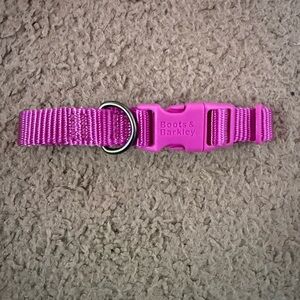 Pink Boots & Barkley Dog Collar